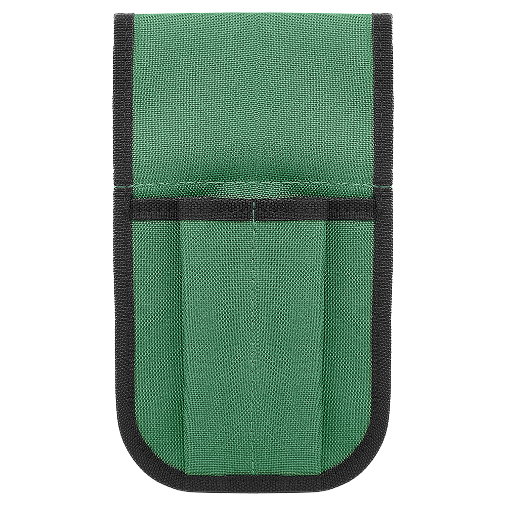 Zenport HJ253 Dual Pocket Pruner Sheath Pouch with Belt Loop, Green