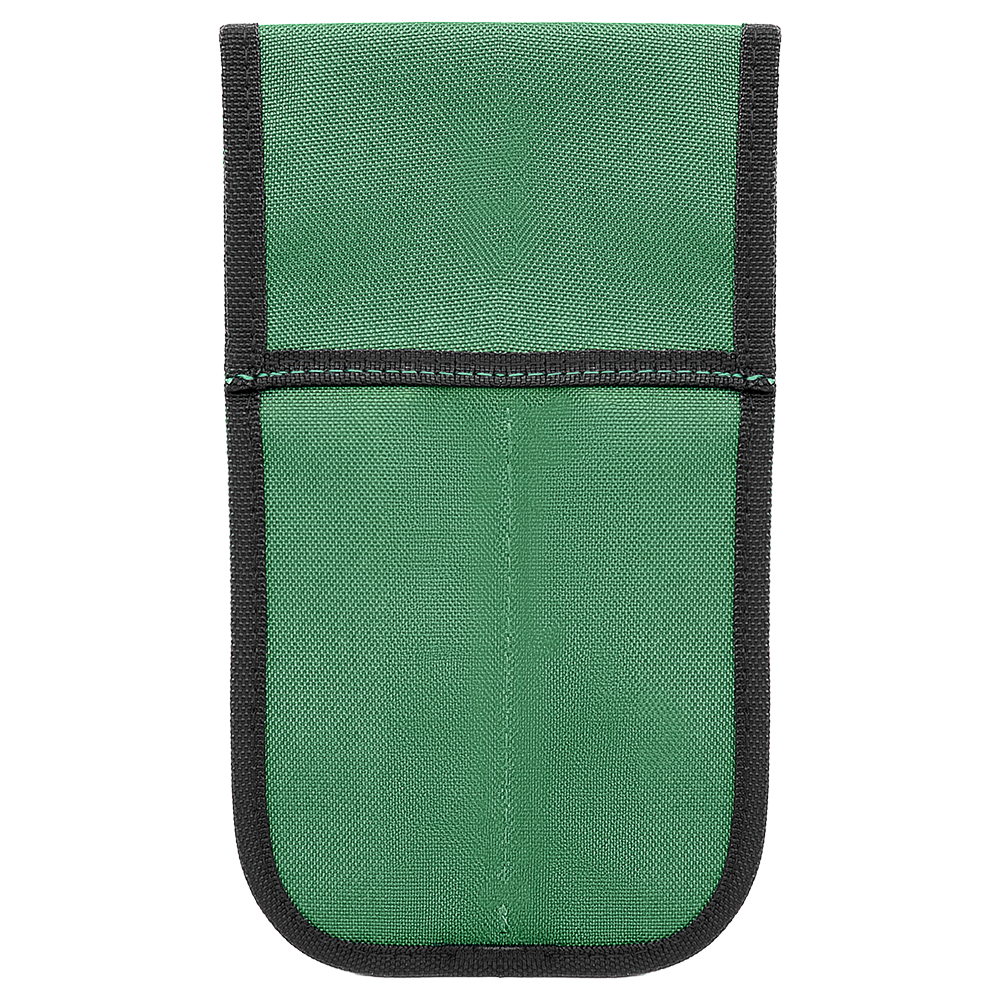 Zenport HJ253 Dual Pocket Pruner Sheath Pouch with Belt Loop, Green