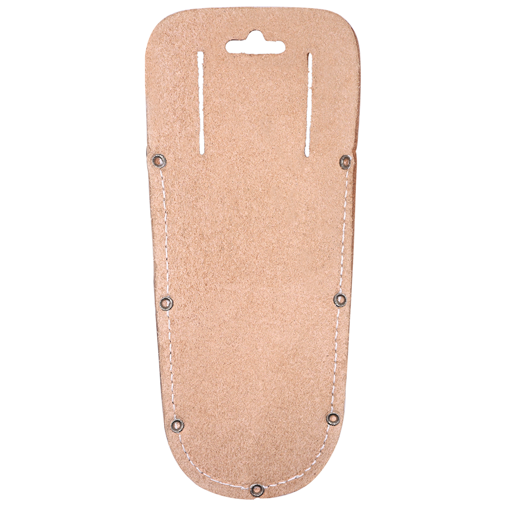Zenport HJ260 Holster, Leather Pruner Sheath with Belt Loop, Beige