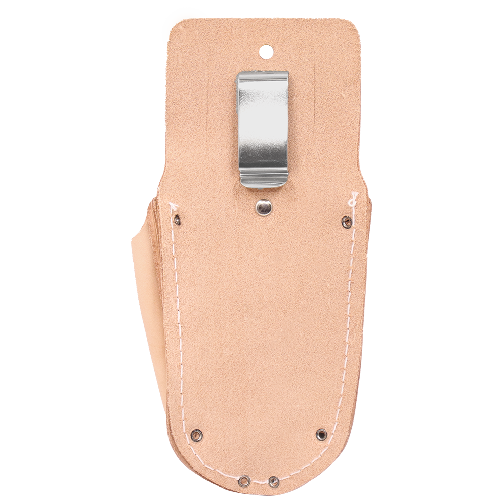 Zenport HJ264 Leather Pruner Sheath w/ Sharpener Pocket, Beige