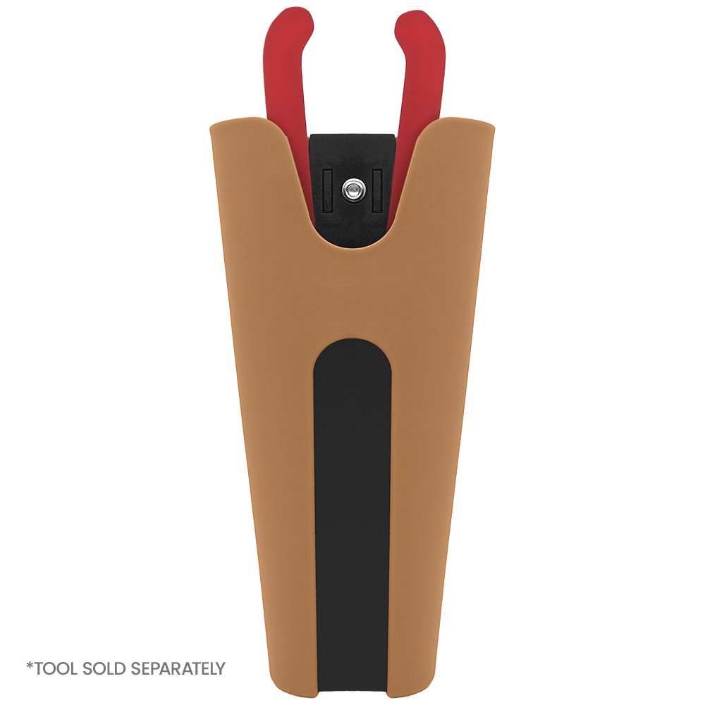 Zenport HJ500 Silicone Pruner Sheath with Belt Clip, Brown