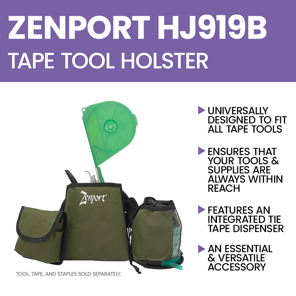 Zenport HJ919B Tape Tool Holster, Green