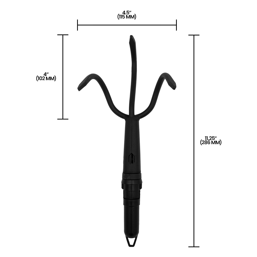 Zenport J0016-K1 Cultivator and Rake Garden Multi Tool Bundle