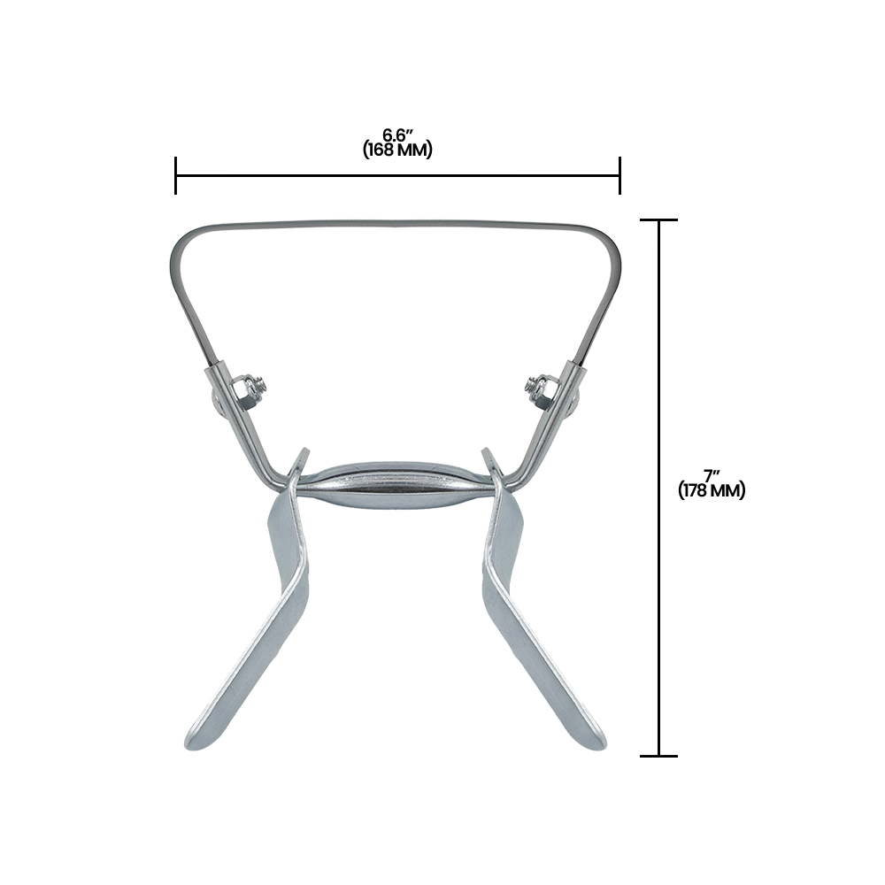 Zenport J1480 Scuffle Stirrup Action Hoe Head