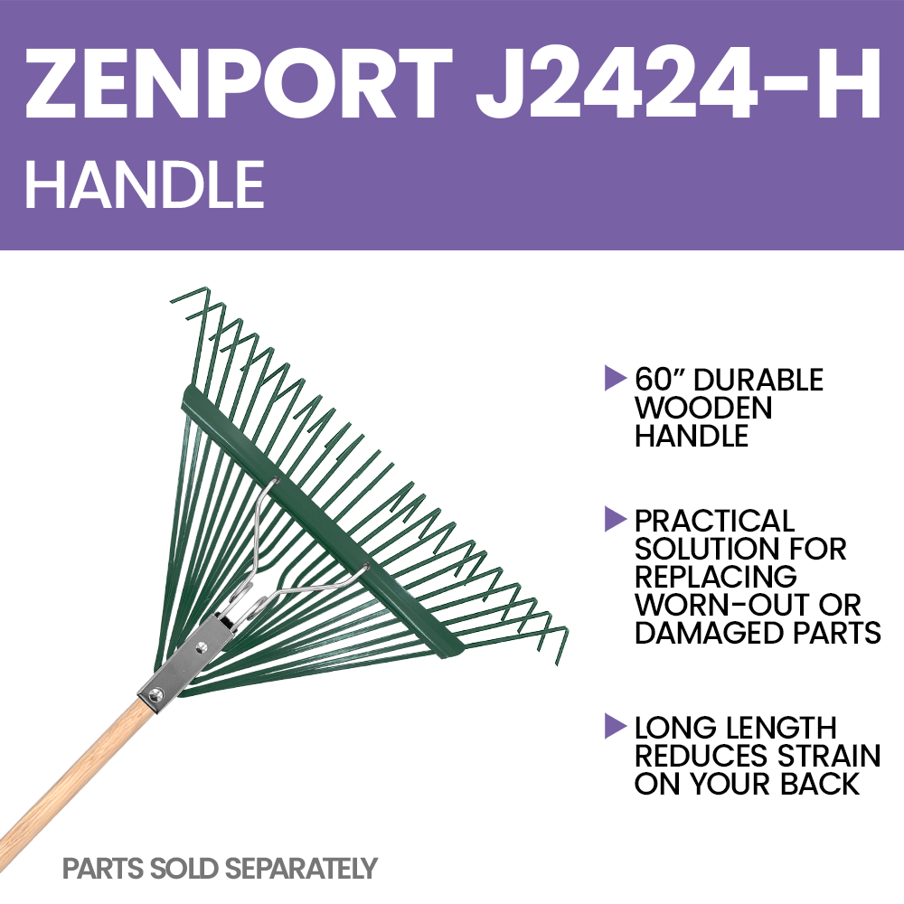 Zenport J2424-H Handle for J2424 Leaf Rake