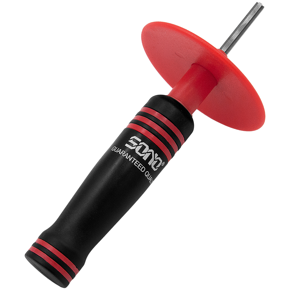 Zenport J31 Tungsten Carbide Sharpener, Red, Red/Black