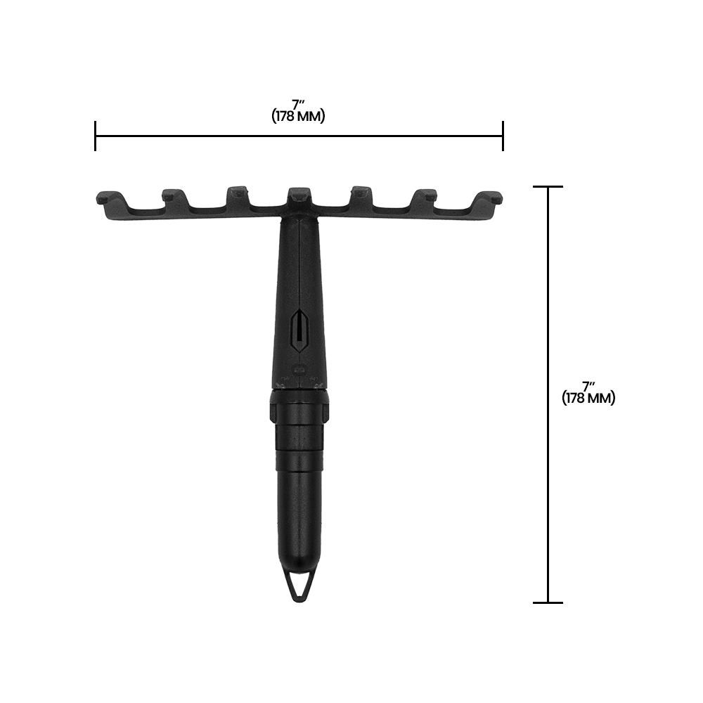 Zenport J0016-K1 Cultivator and Rake Garden Multi Tool Bundle