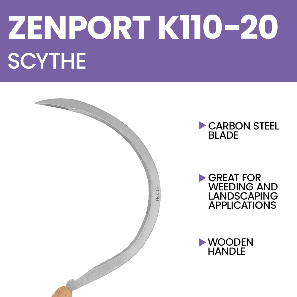 Zenport K110-20 20-Inch Landscape Scythe