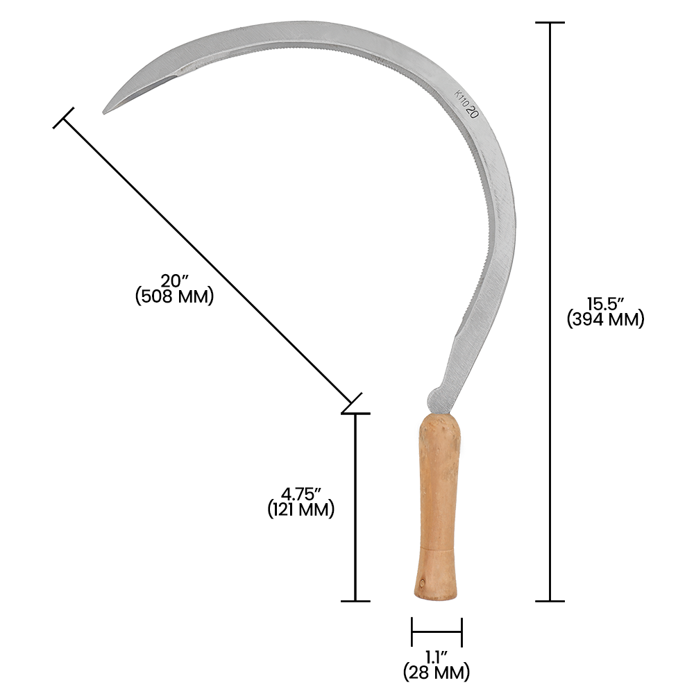 Zenport K110-20 20-Inch Landscape Scythe