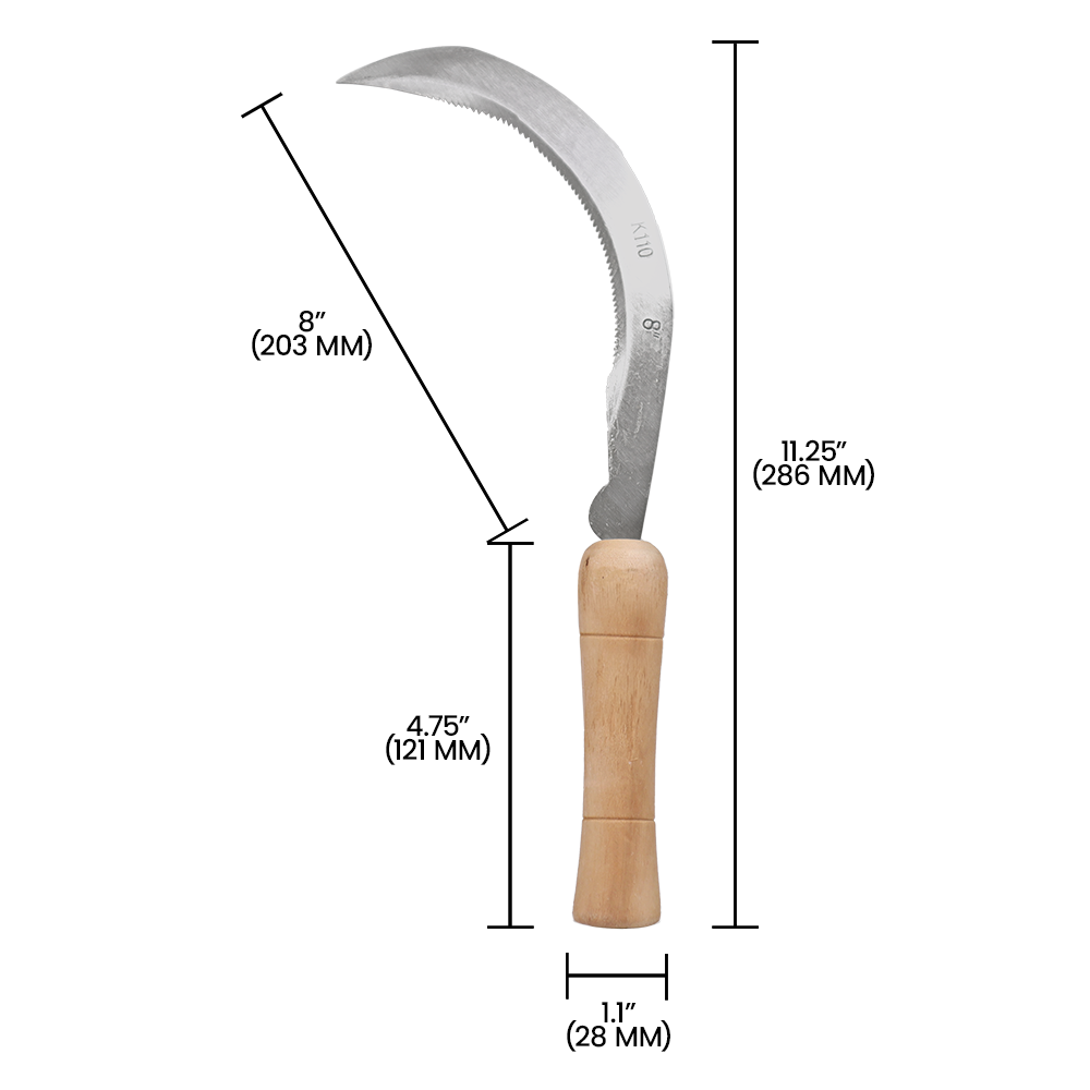 Zenport K110-8 8-Inch Landscape Scythe
