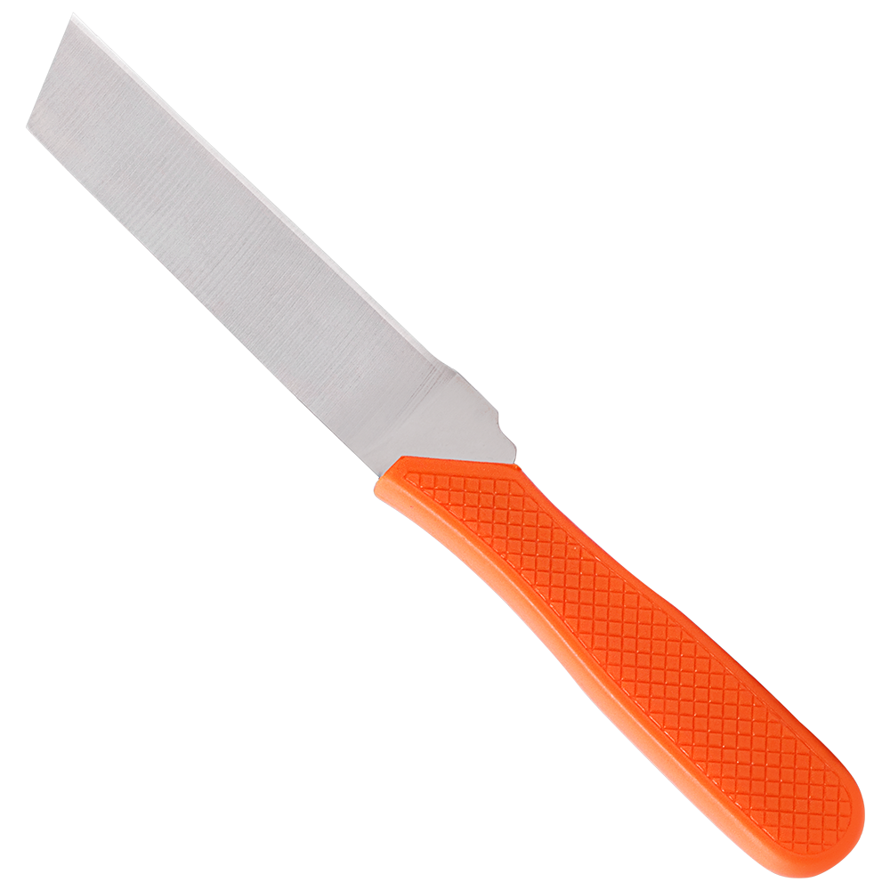 Cuchillo para patatas Zenport K123, hoja de acero inoxidable de 9,5 cm, color naranja
