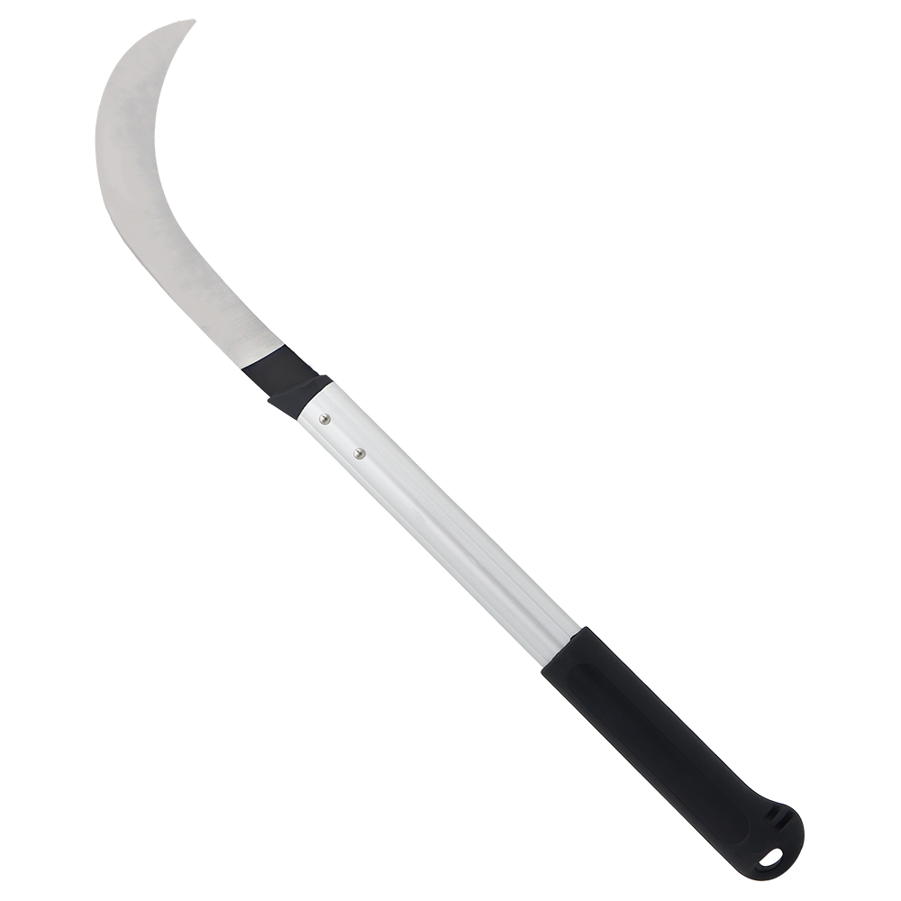 Zenport K313 Harvest Sickle, 9 Inch Carbon Steel Blade, Black/Silver