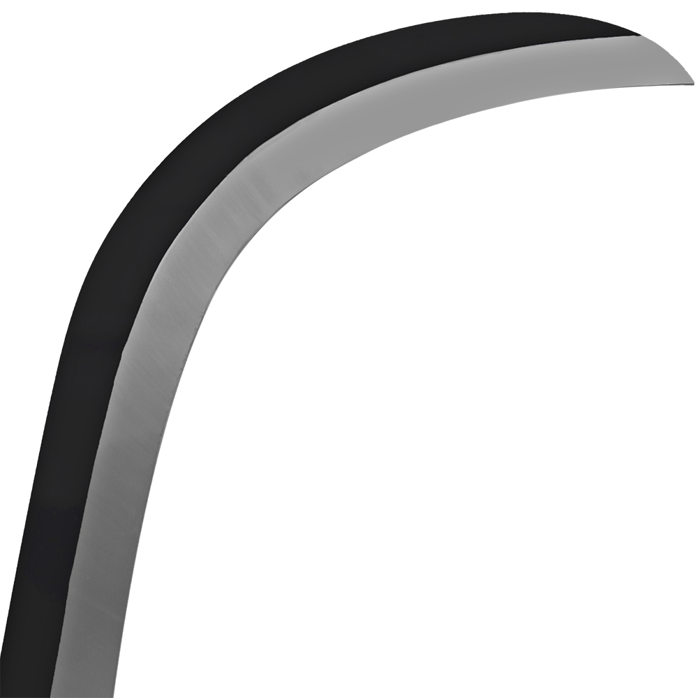 Hoz desbrozadora Zenport K315, mango de 36 cm, hoja de acero al carbono de 23 cm, color naranja