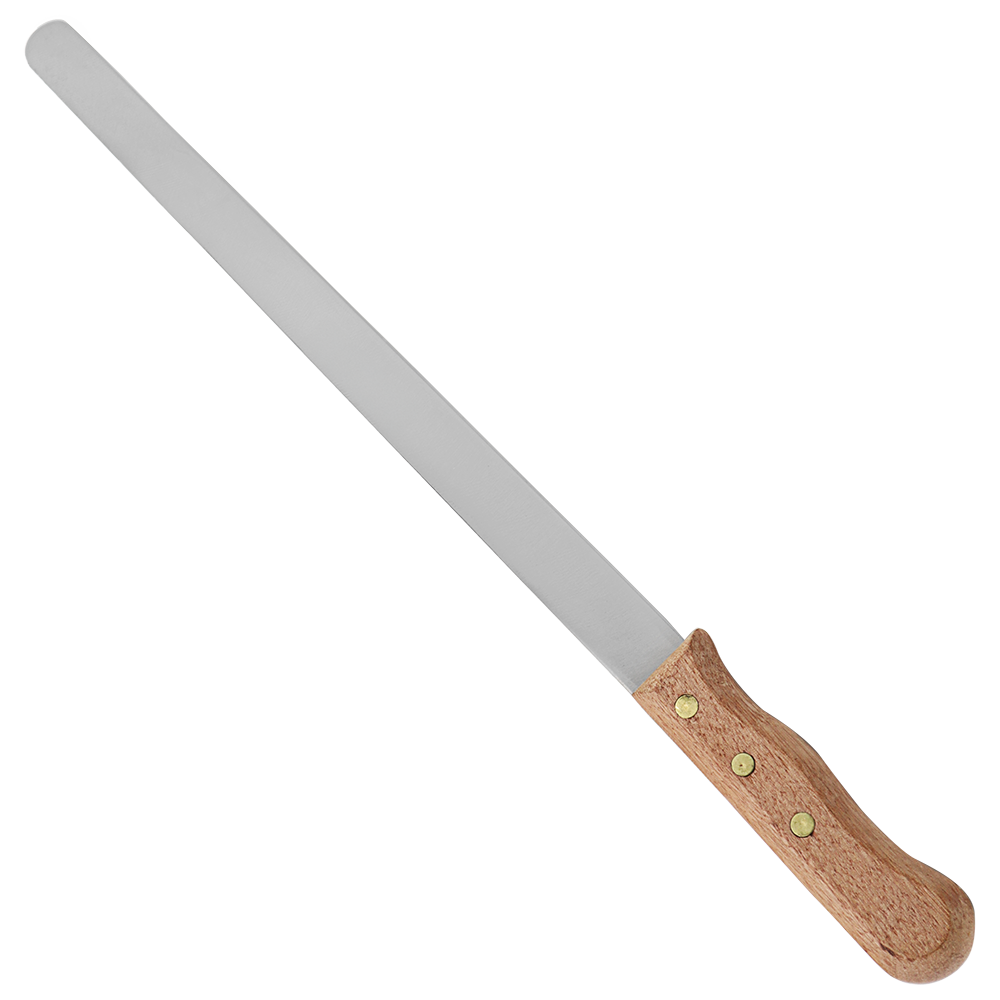 Zenport K887 Christmas Tree Nursery Shearing Knife, Short Handle, 16.25 Inch Stainless Steel Blade, Brown