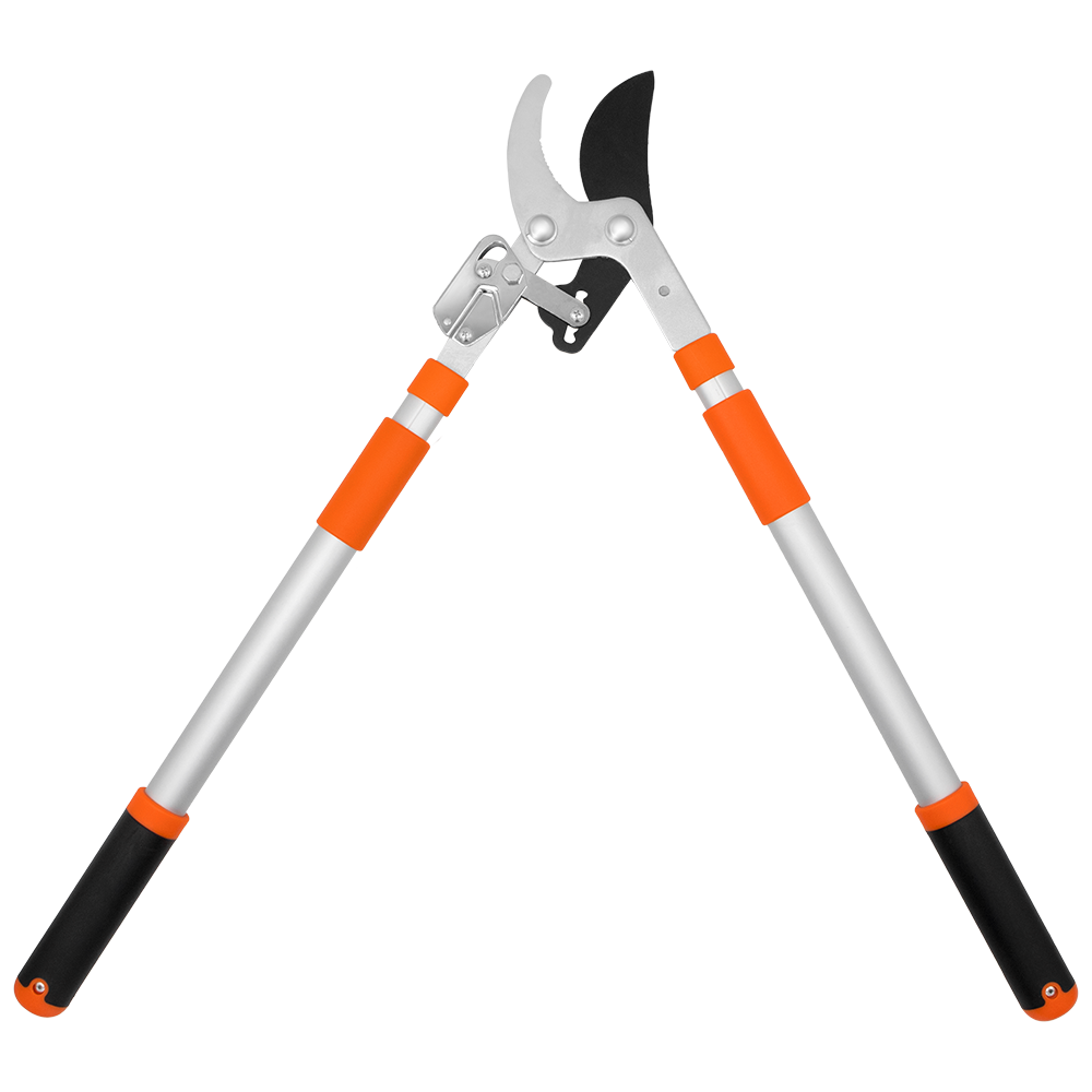 Zenport LRT10 Telescopic Ratchet Bypass Lopper, Silver