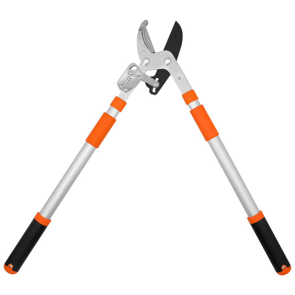 Zenport LRT11 Telescopic Ratchet Anvil Lopper, Silver