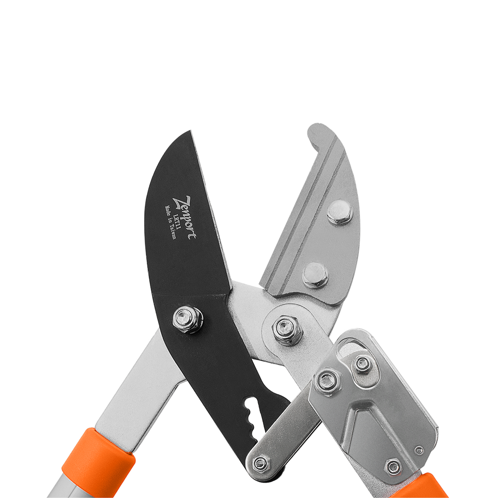 Zenport LRT11 Telescopic Ratchet Anvil Lopper, Silver