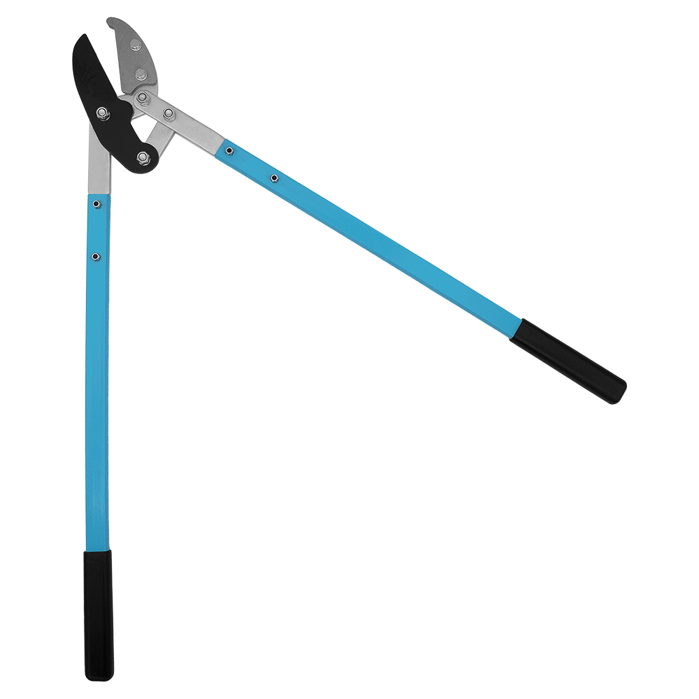Tijera de podar de yunque de acción compuesta Zenport LS820, azul