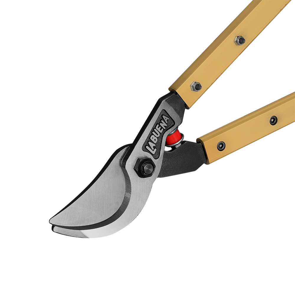 Tijeras de podar profesionales MB26 La Buena®, mangos de 26 pulgadas, color dorado