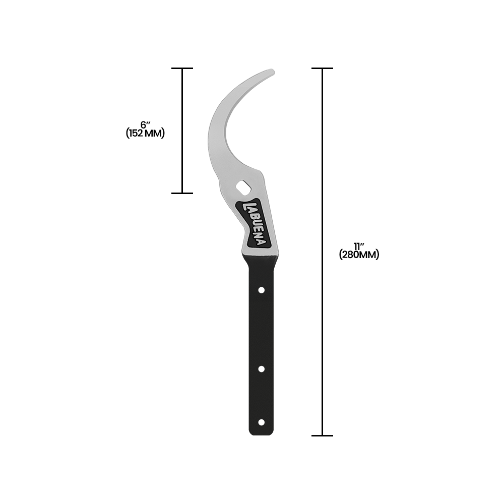 MB417 Replacement Hook/Counterblade for La Buena and Superior Loppers, Silver