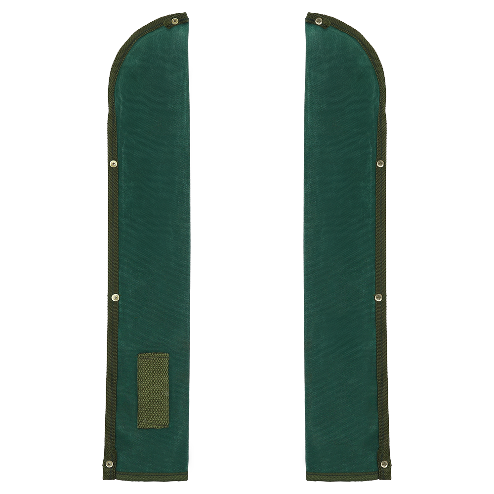 Zenport MP18 Machete with Sheath, 18 Inch Carbon Steel Blades, Silver/Black