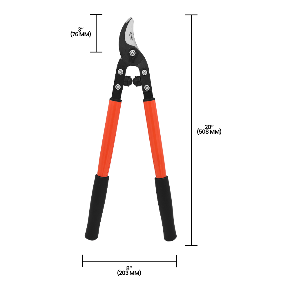 Zenport MV145 Professional Vine and Light Tree Lopper, 20-Inch, Orange
