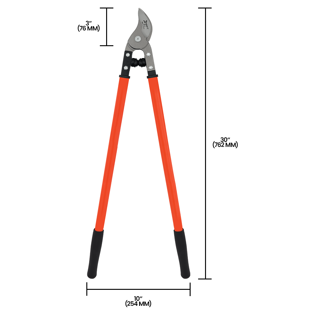 Zenport MV175 30-Inch Professional Orchard and Landscape Tree Lopper, Orange