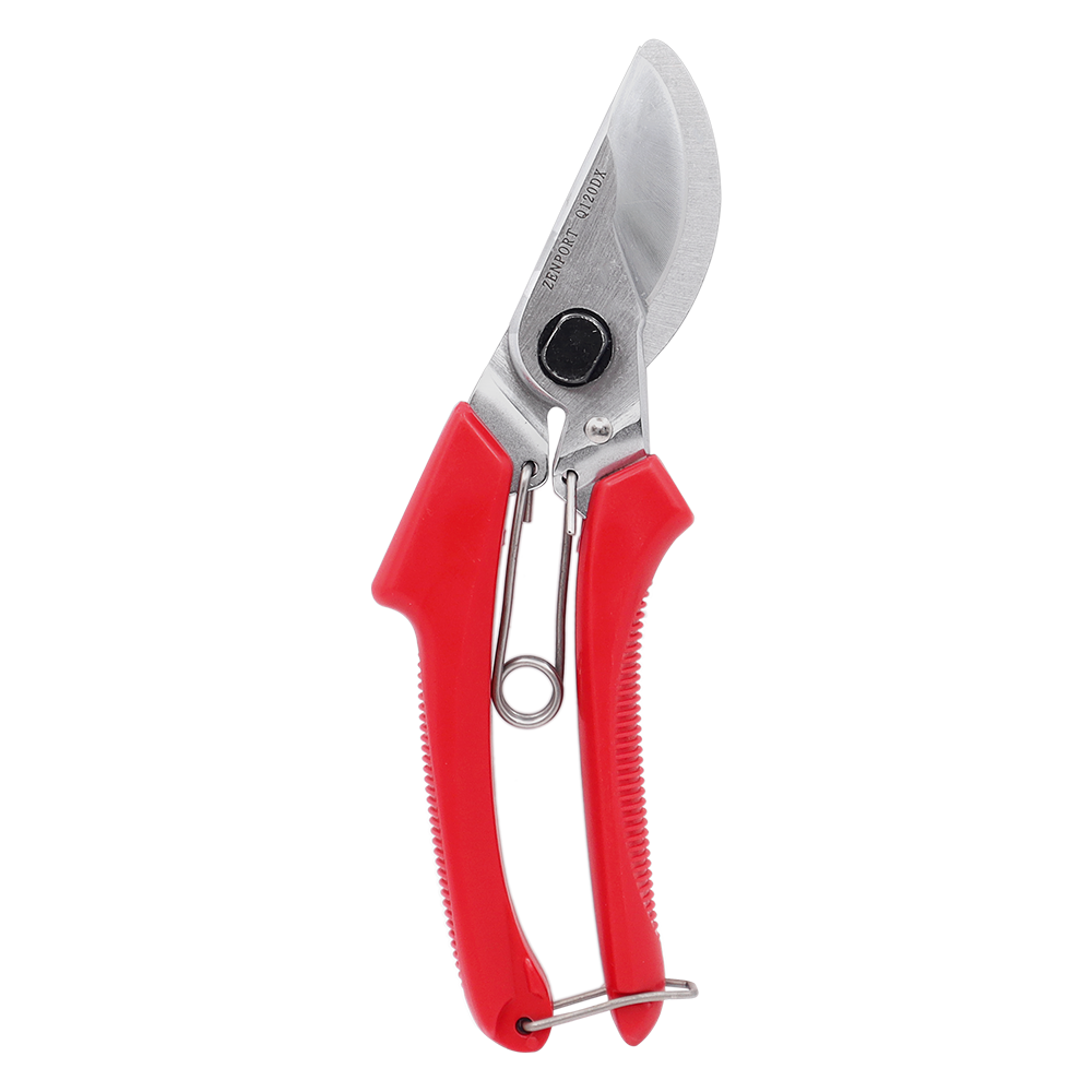 Zenport Q120DX Precision Pocket Secateur, 8-Inch, 2.5 Inch Blades, Red
