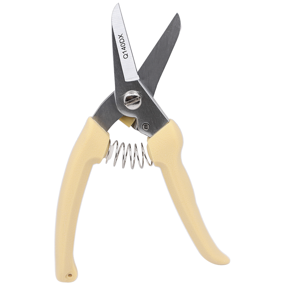 Zenport Q140DX Multipurpose Q Series Hoof Trimming Shears, 7-Inch, 2.5 Inch High Carbon Steel Blades, Cream