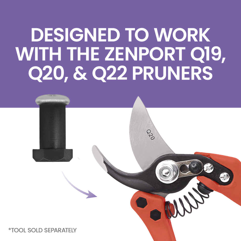 Juego de tornillos de repuesto para mango Zenport Q20HSSET para podadora Q20