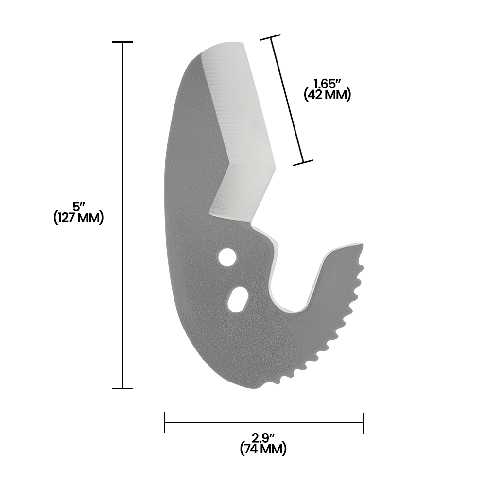 Zenport Q42-B Pipe Cutter Replacement Blade, Silver