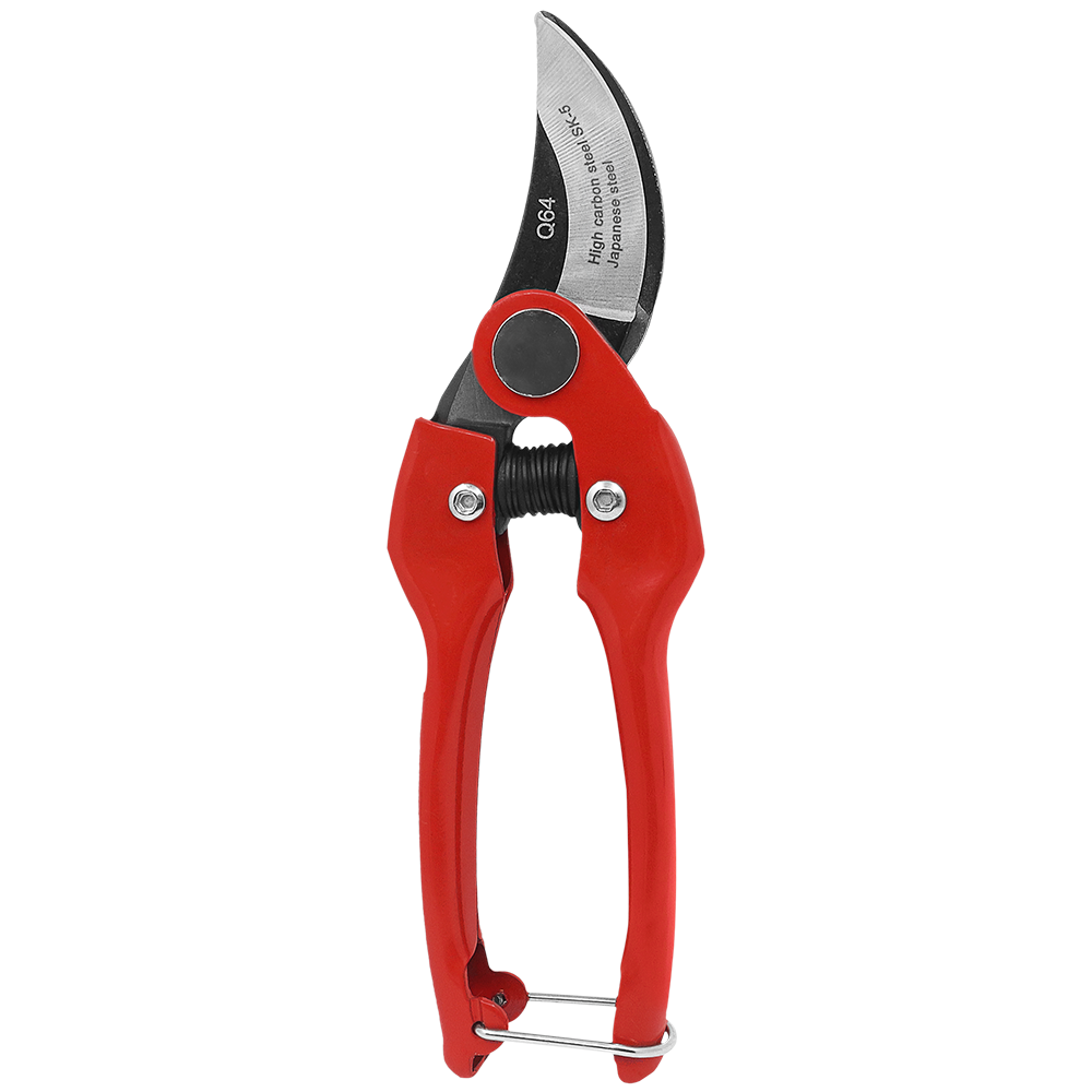 Zenport Q64 Heavy Duty Professional Pruner, 7-Inch, Red