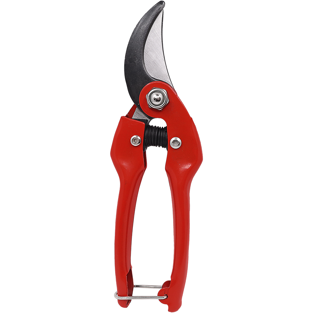 Podadora profesional Zenport Q64 de alta resistencia, 7 pulgadas, roja