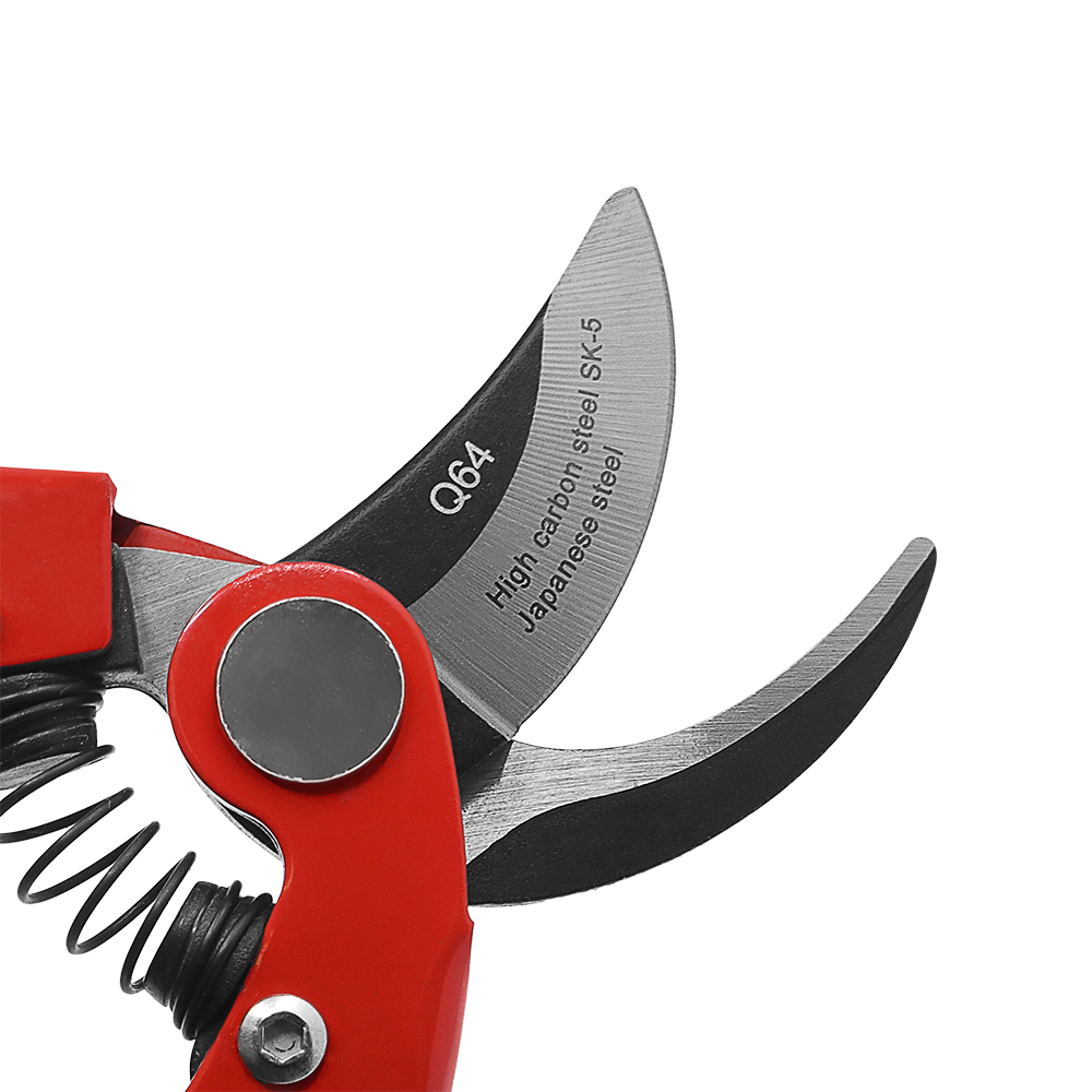 Zenport Q64 Heavy Duty Professional Pruner, 7-Inch, Red