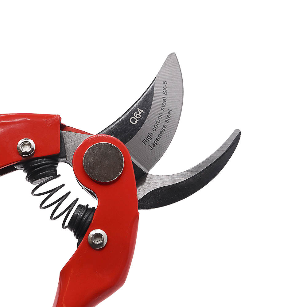 Podadora profesional Zenport Q64 de alta resistencia, 7 pulgadas, roja