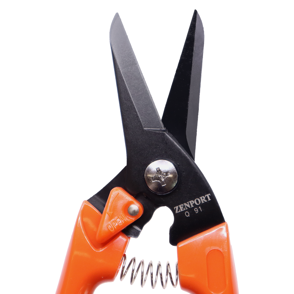 Zenport Q91 Ultra Twig and Hoof Trimming Shears, 7.25-Inch, Orange