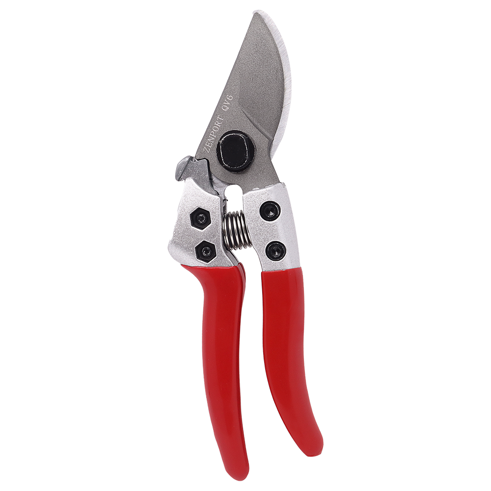 Tijeras de podar Zenport QV6 Premium, 6 pulgadas, color rojo