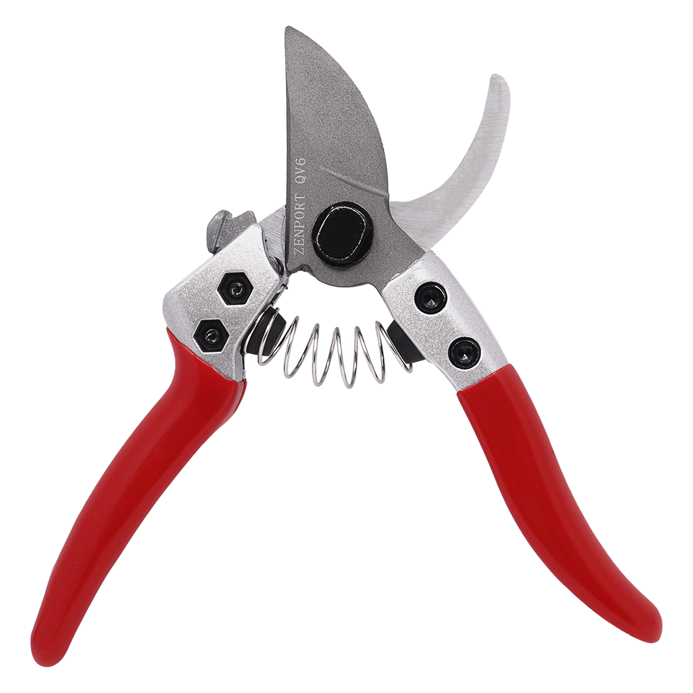 Tijeras de podar Zenport QV6 Premium, 6 pulgadas, color rojo