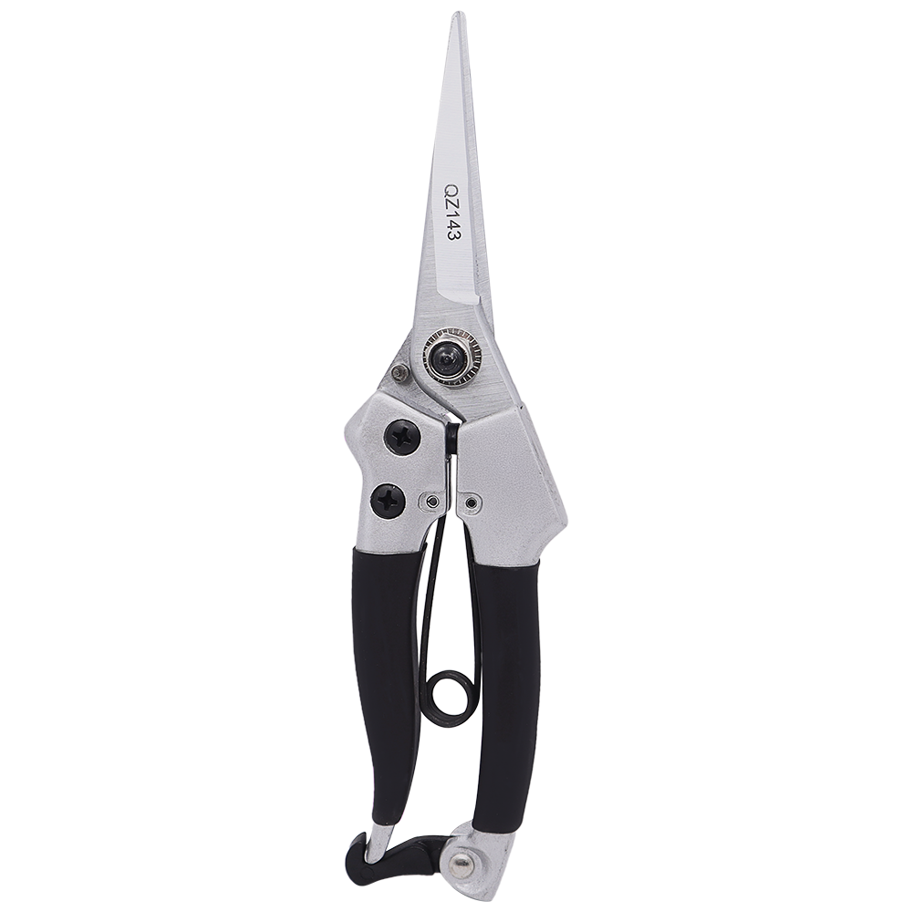 Zenport QZ143 Pruner Hoof Trimmer, Floral Bunch Cutter, 8-Inch, Black