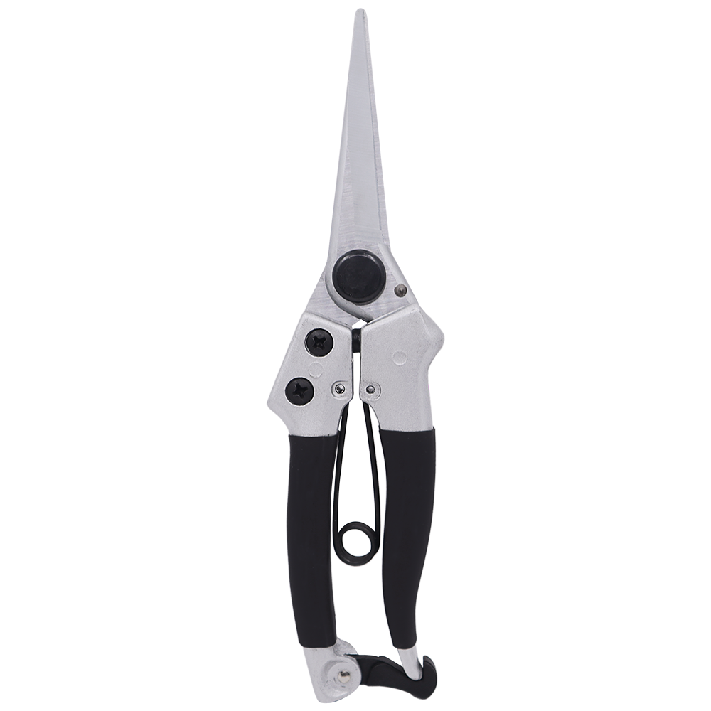 Zenport QZ143 Pruner Hoof Trimmer, Floral Bunch Cutter, 8-Inch, Black