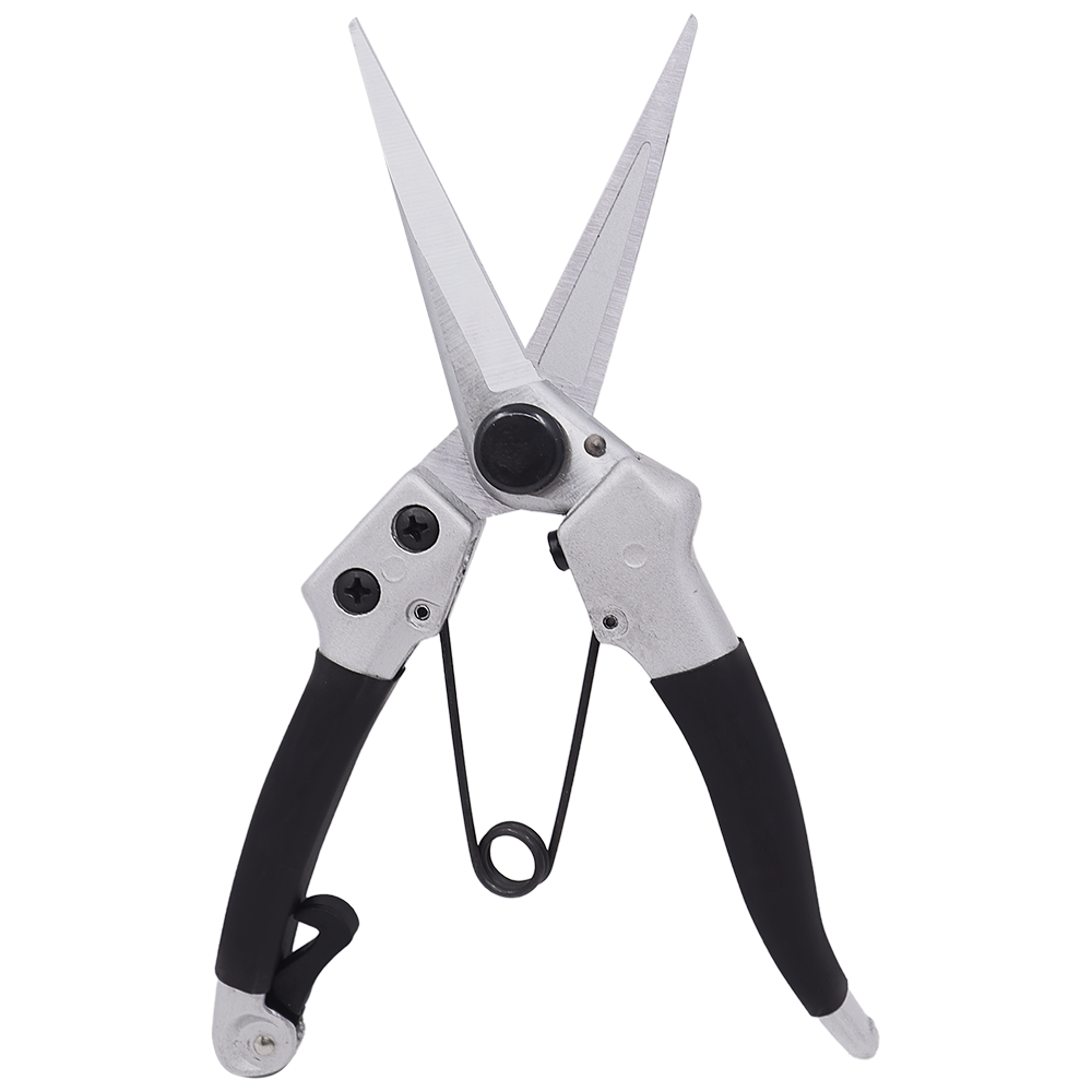 Zenport QZ143 Pruner Hoof Trimmer, Floral Bunch Cutter, 8-Inch, Black