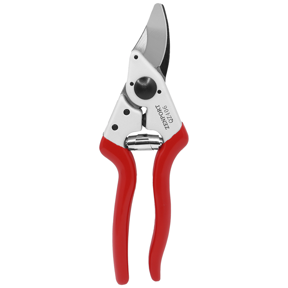 Podadora profesional pequeña Zenport QZ406 Euro Style, roja