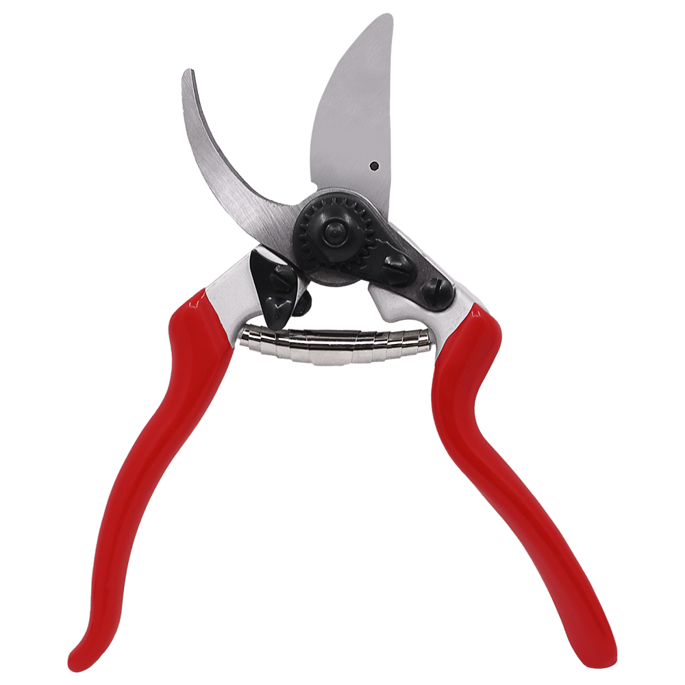 Zenport QZ408 8.5" Professional Bypass Pruner, 2 Inch Blades, Red