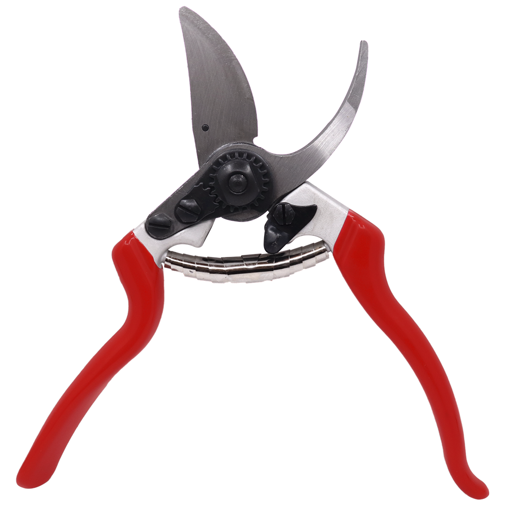 Tijeras de podar profesionales Zenport QZ409 para zurdos, hojas de 2 pulgadas, color rojo