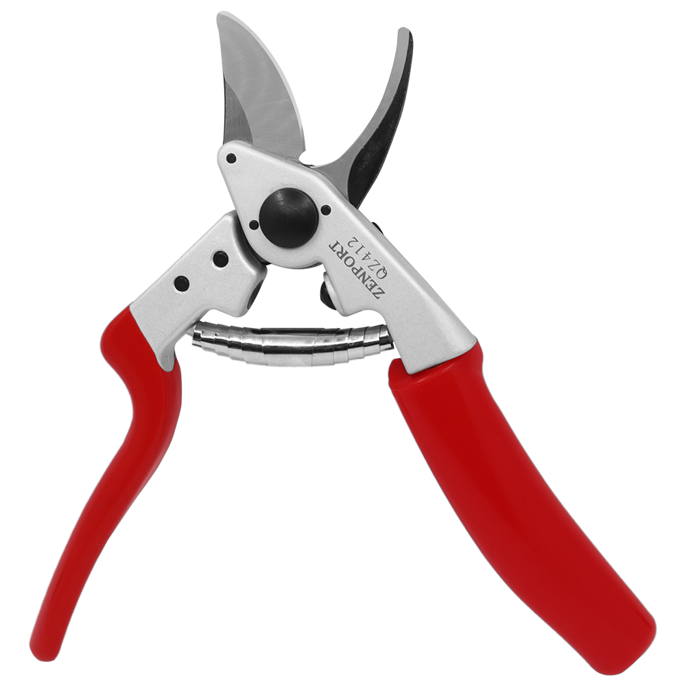Zenport QZ412 Small Rotating Professional Pruner, 1.5 Inch Blades, Red