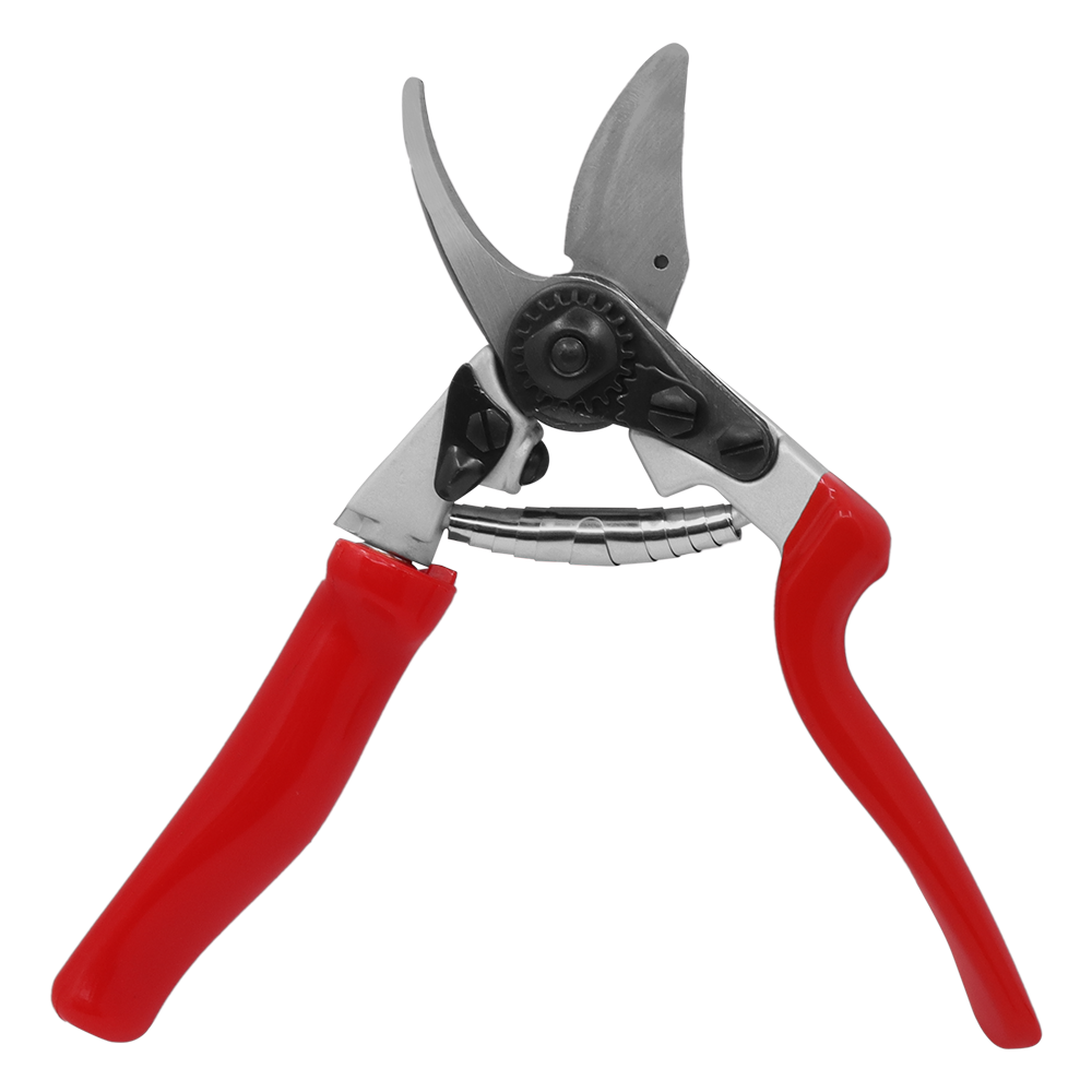 Podadora profesional giratoria pequeña Zenport QZ412, hojas de 1,5 pulgadas, color rojo