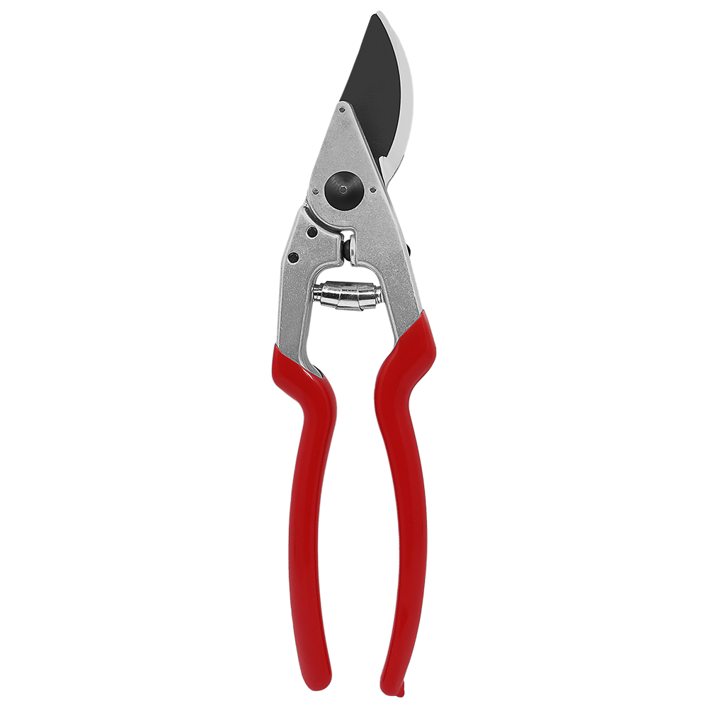 Zenport QZ413 Pruning Shears, Extra Long Handle, 2 Inch Carbon Steel Blades, Red