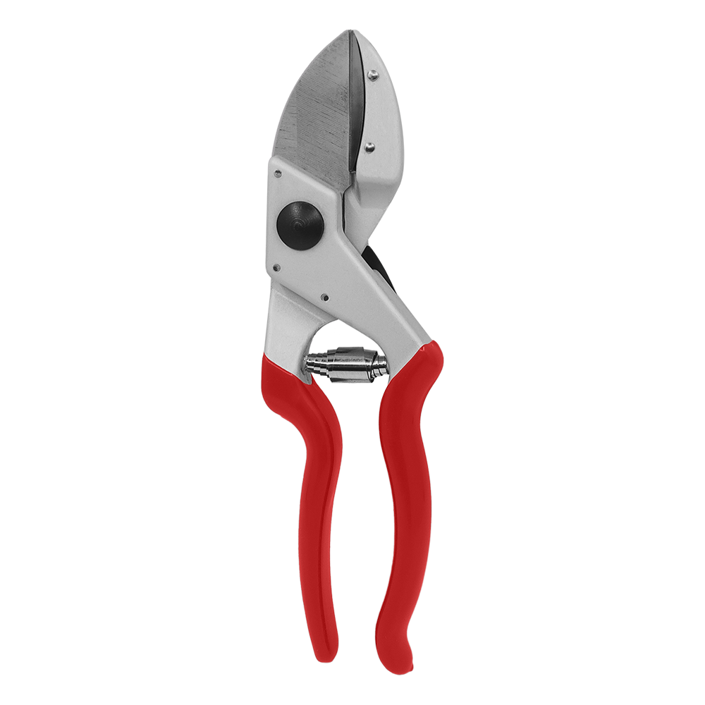 Zenport QZ431 Anvil Professional Pruner, 8.3-Inch, 1.75 Inch Blades, Red