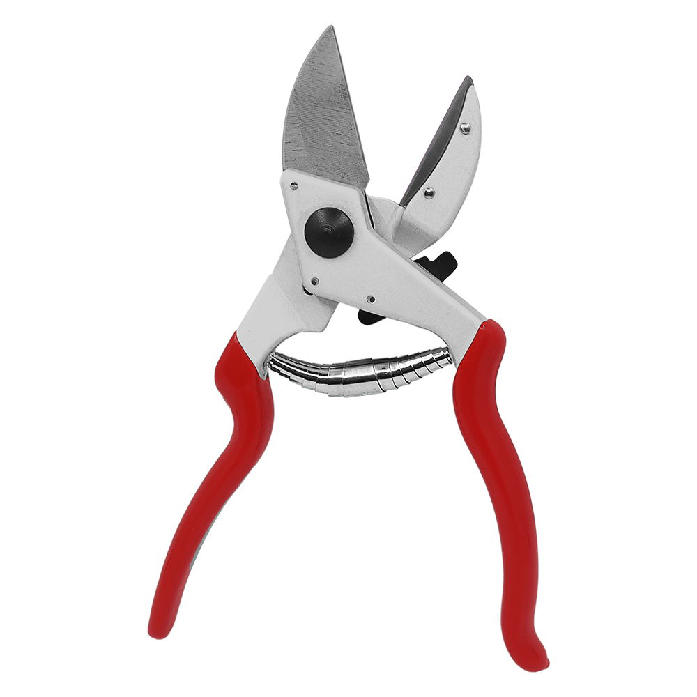 Zenport QZ431 Anvil Professional Pruner, 8.3-Inch, 1.75 Inch Blades, Red