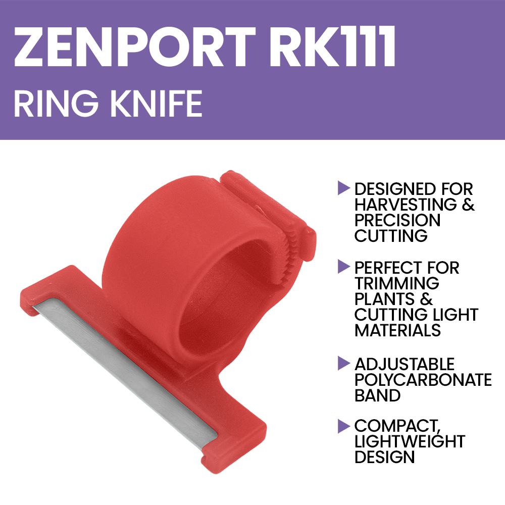 Zenport RK111 Adjustable Ring Knife, Straight Blade